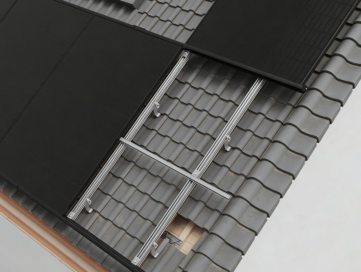 Tile-roof-solar-Mounting - Valin New Energy