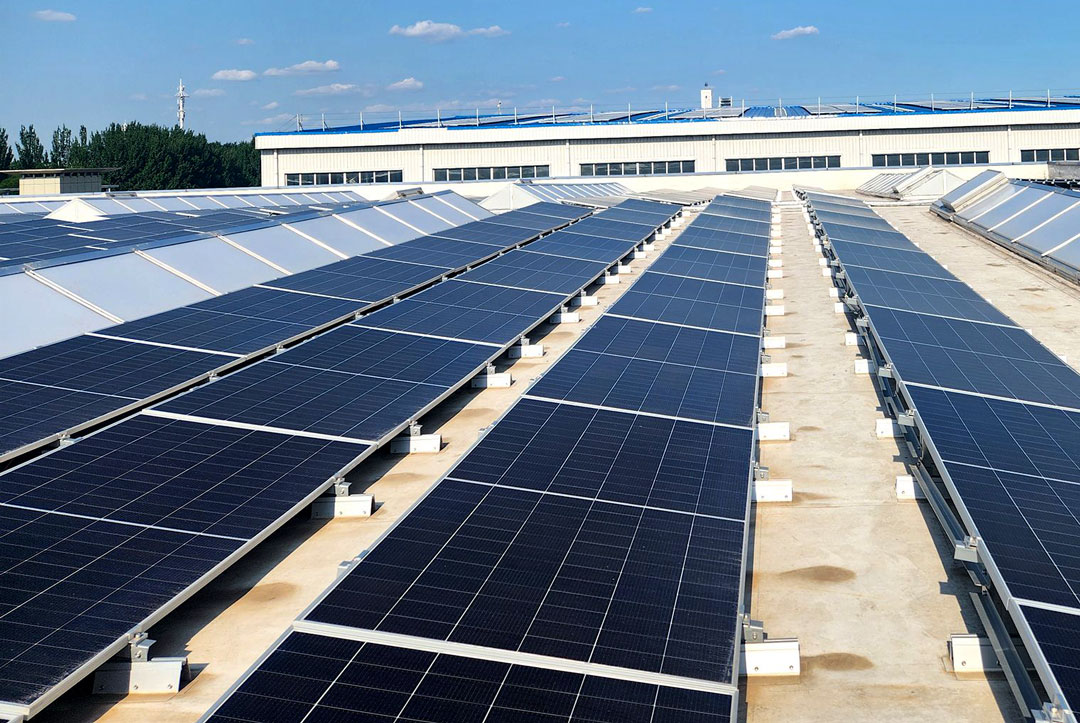 Boysen tpo roof solar mounting