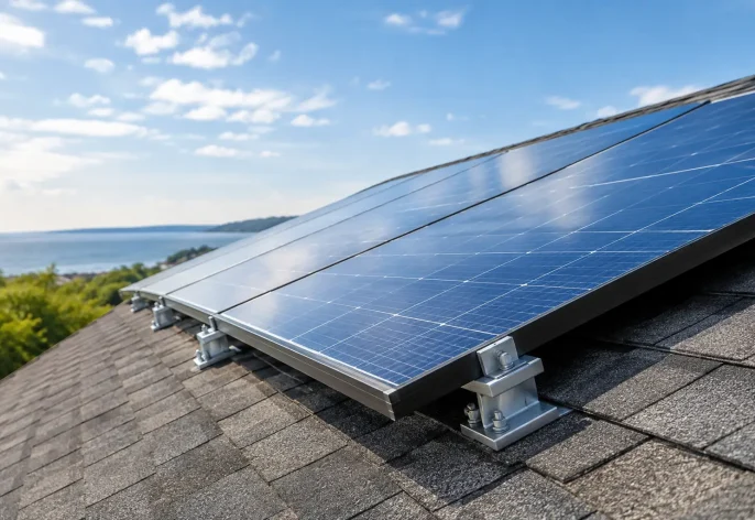 High Wind Solar Roof Mounting That Protects Roofs