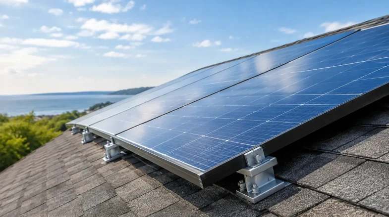 High Wind Solar Roof Mounting That Protects Roofs