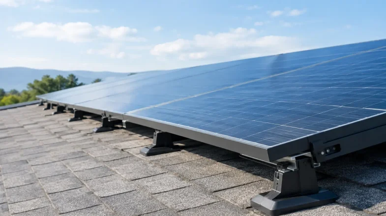 Non Penetrating Solar Roof Mounts Protect Roofs