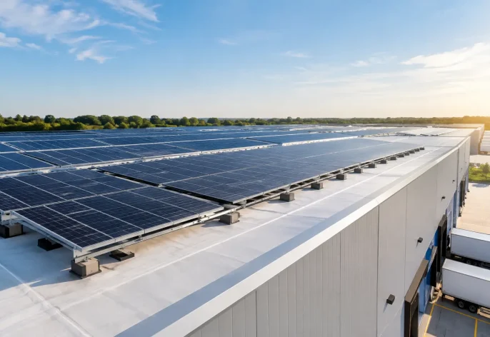 Solar Mounting for Logistics Centers That Protects Roofs