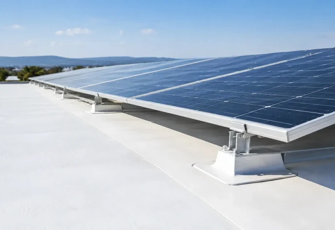 TPO Membrane Solar Mounting Systems for Zero Leakage