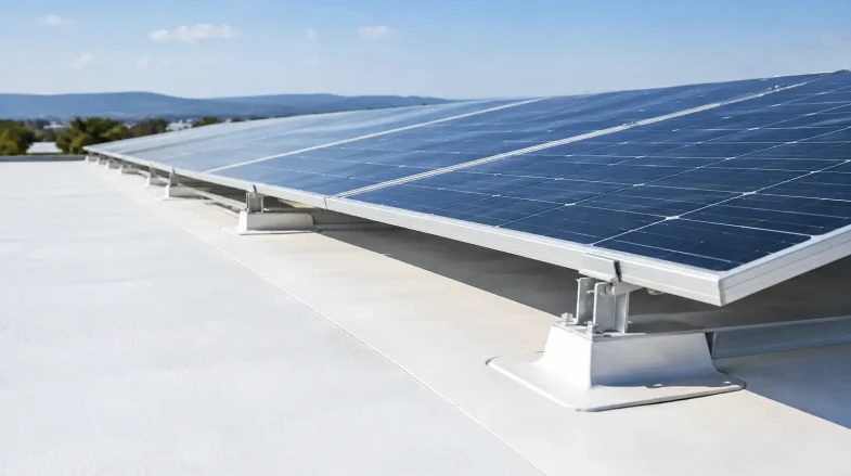 TPO Membrane Solar Mounting Systems for Zero Leakage