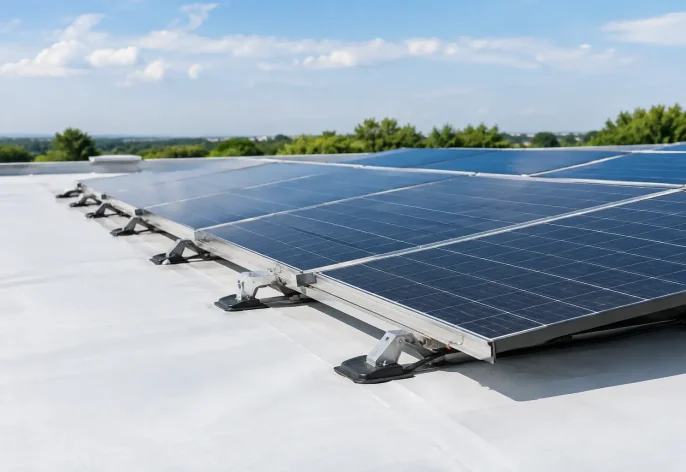 Photovoltaic Mounting Systems for Membrane Roofs