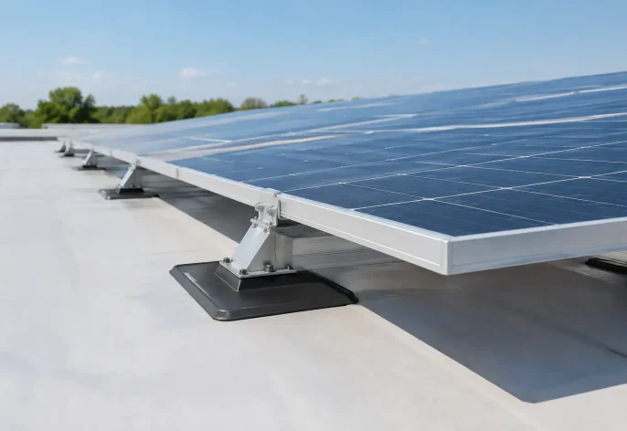 Solar Mounts That Protect Membrane Roofs